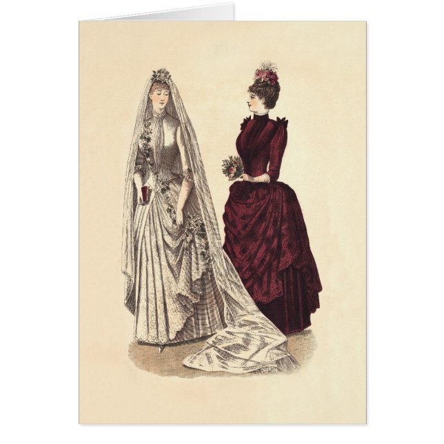 Vintage Bridal Wedding Women (Front)