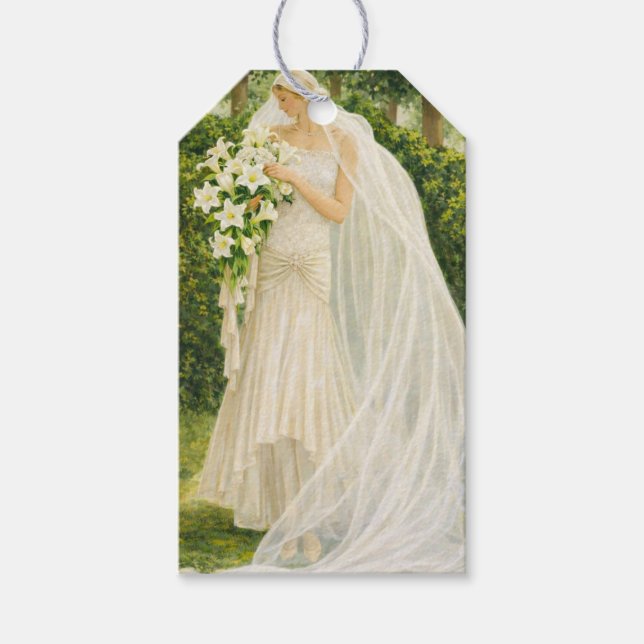 Vintage bride  gift tags (Front)