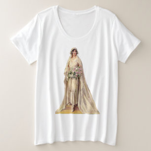 Vintage Bride Plus Size T-Shirt