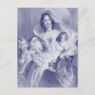 Vintage Bride Postcard