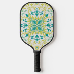 Vintage Bright Vine William Morris Pattern   Pickleball Paddle