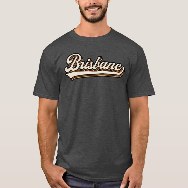 Vintage Brisbane gift T-Shirt (Front)