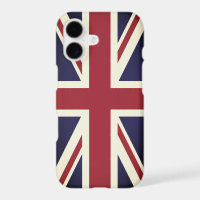 Vintage British Flag Case, UK, United Kingdom