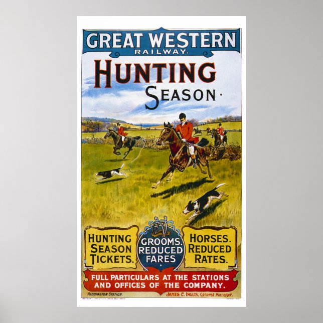 Vintage British Railway Poster (Front)