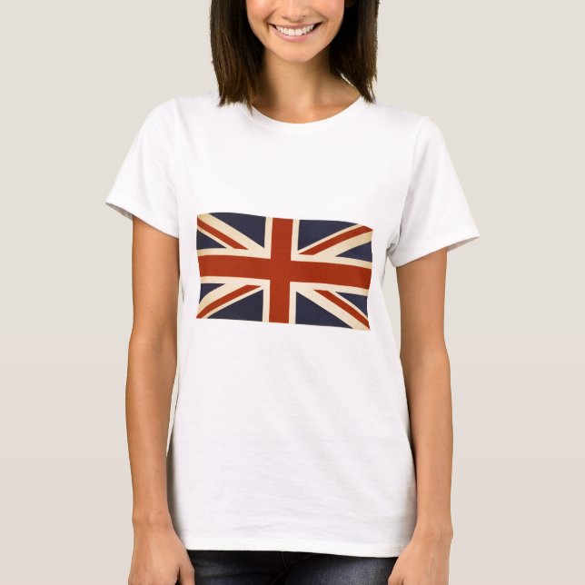 Vintage British Union Flag T-Shirt (Front)