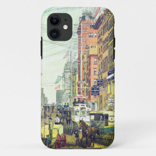 Vintage Broadway, NYC (1880s) Case-Mate iPhone Case