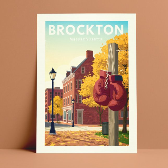 Vintage Brockton Massachusetts Postcard (Creator Uploaded)