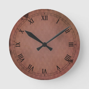 Vintage Brown Clock