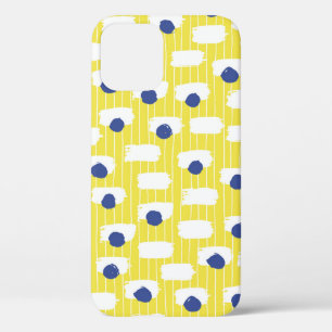 Vintage Brush Stroke Seamless Illustration iPhone 12 Case