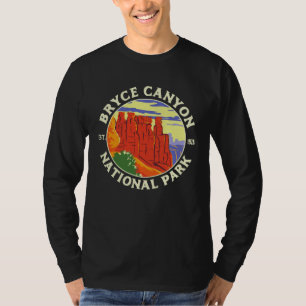 Vintage Bryce Canyon National Park UT Utah Outdoor T-Shirt