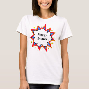 vintage bubble funny comic T-Shirt