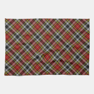Vintage Buchanan Old Dress Highland Tartan Tea Towel