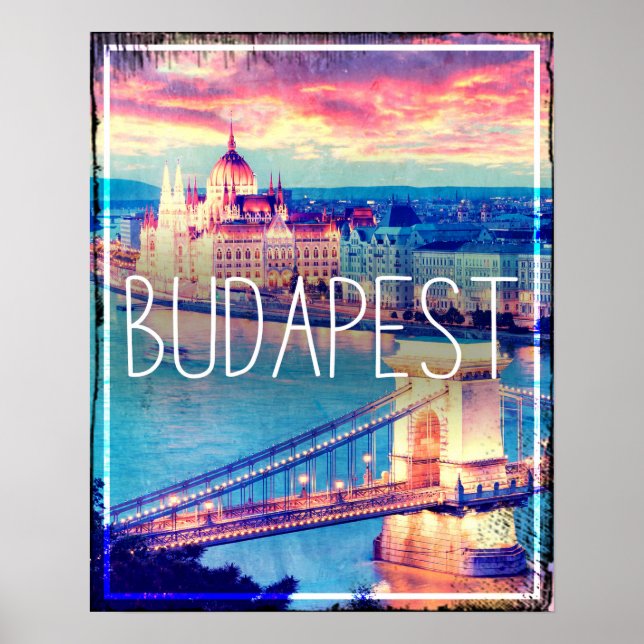 Vintage Budapest Poster (Front)