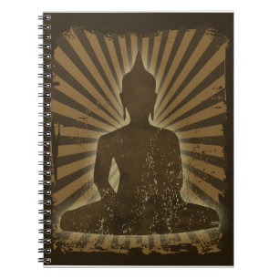vintage Buddha Spiral Notebook