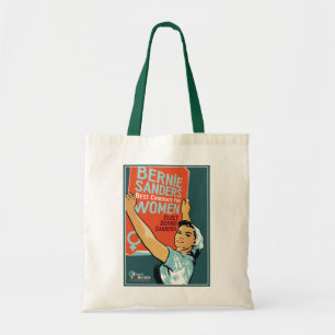 Vintage Budget Tote Women for Bernie Bag