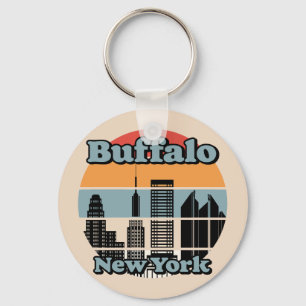 Vintage Buffalo New York Key Ring
