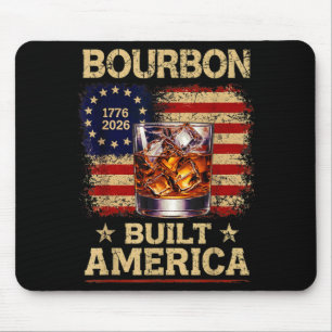 Vintage Built Aamerica Patriotic 250 Years 4 Mouse Pad