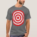 Vintage Bullseye Target Bulls Eye Prank Joke  T-Shirt<br><div class="desc">Vintage Bullseye Target Bulls Eye Prank Joke  .</div>