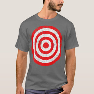 Vintage Bullseye Target Bulls Eye Prank Joke  T-Shirt