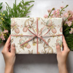Vintage Bunny & Easter Eggs Pattern Wrapping Paper<br><div class="desc">Wrap your Easter gifts in timeless charm with this Vintage Bunny & Easter Eggs Pattern Wrapping Paper! Featuring a beautifully illustrated design of nostalgic bunnies and decorated eggs, this elegant wrapping paper brings a touch of classic Easter magic. The antique-inspired colour palette and delicate details make it perfect for wrapping...</div>
