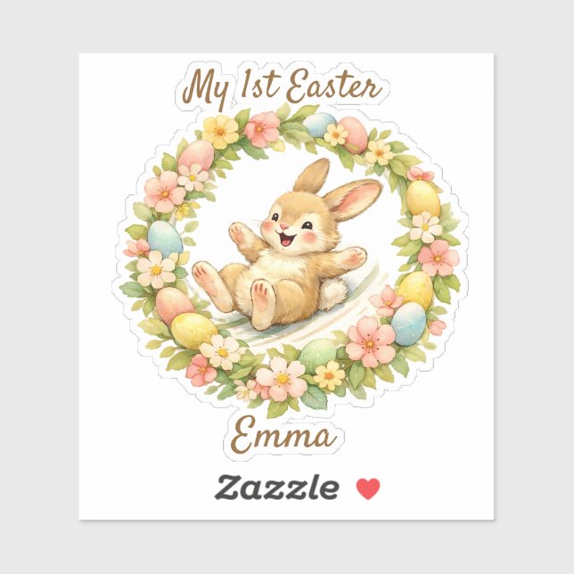 Vintage Bunny My First Easter (Sheet)