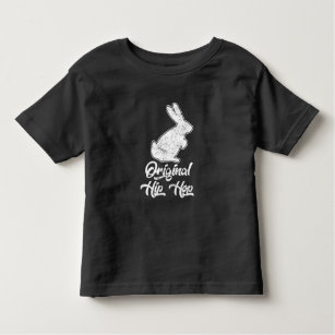 Vintage Bunny Rabbit Original Hip Hop Old School Toddler T-Shirt