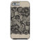 Vintage Burlap & Black Lace iPhone 6 case