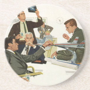 Vintage Business, Airline Executives Meeting Coaster