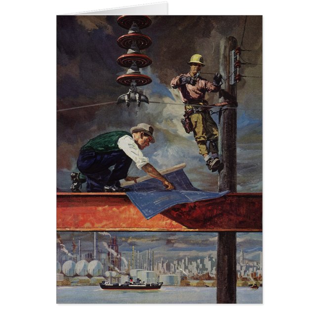 Vintage Business, Architects and Construction (Front)