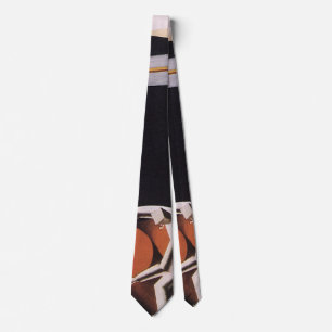 Vintage Business, Art Deco Fabrics and Textiles Tie