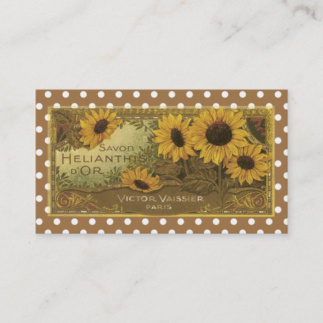 Vintage Business Card (Front)