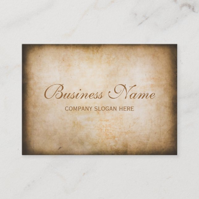 Vintage Business Card (Front)