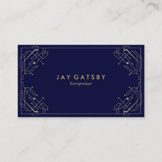 Vintage Business Card | Art Deco/Art Nouveau