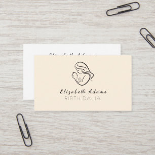 Vintage Business Card best mum ever motherhood
