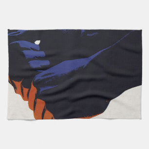 Vintage Business Factory, Manufacturing Production Tea Towel