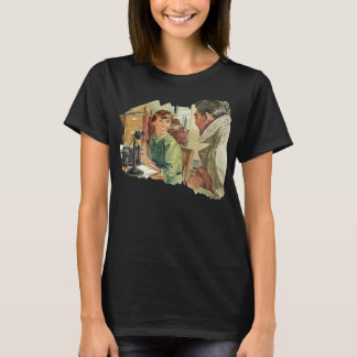 Vintage Business Office, CEO Boss and Secretary T-Shirt