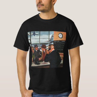 Vintage Business, People at Airline Counter T-Shirt