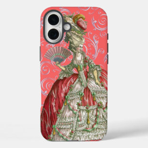 Vintage Bustled Woman iPhone 16 Plus Case
