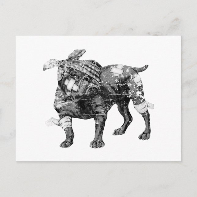 Vintage Butch in BW Postcard (Front)