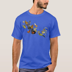 Vintage Butterflies Butterfly Collection FAIRY T-Shirt
