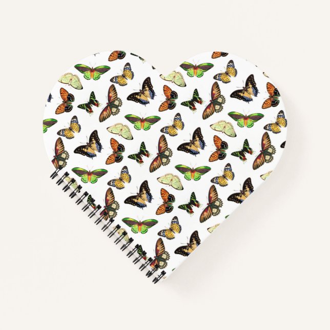Vintage Butterflies Notebook (Front)