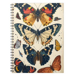Vintage Butterflies Notebook