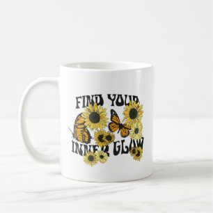 Vintage Butterfly   Find Your Inner Glow Coffee Mug