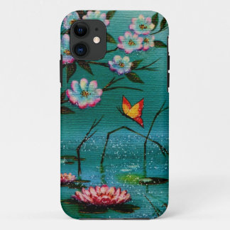 Vintage Butterfly & Flowers Case-Mate iPhone Case