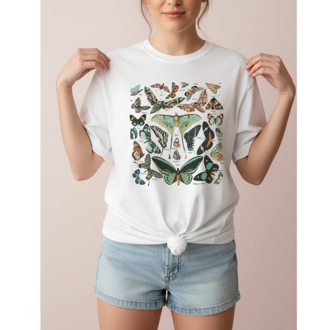 Vintage Butterfly & Moth T-Shirt (Creator Uploaded)