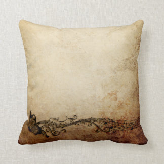 Vintage Butterfly Throw Pillow