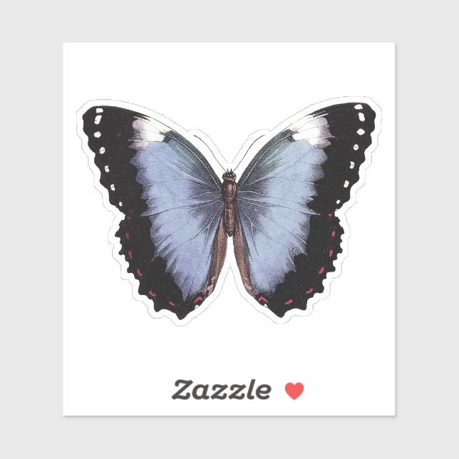 Vintage Butterfly Vinyl Sticker (Sheet)