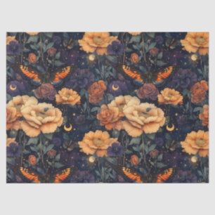 Vintage Butterfly Wildflower (11) Tissue Paper