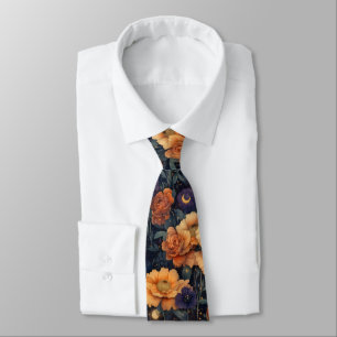Vintage Butterfly Wildflower (12) Tie