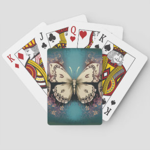 Vintage Butterfly's Playing Cards
